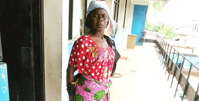 Kanda Bawa  after her arrest